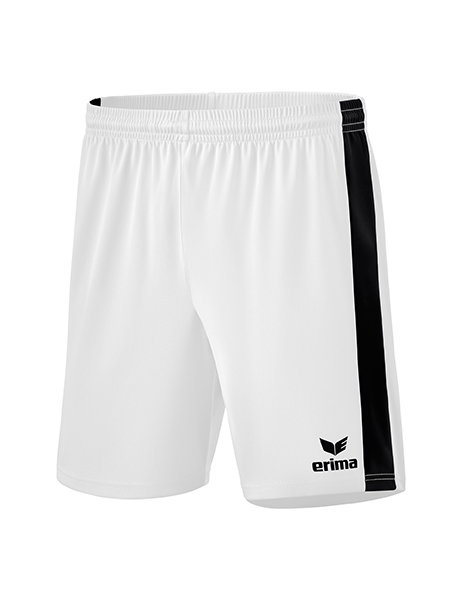 Erima Sporthose Short Retro Star kurz weiss/schwarz Herren